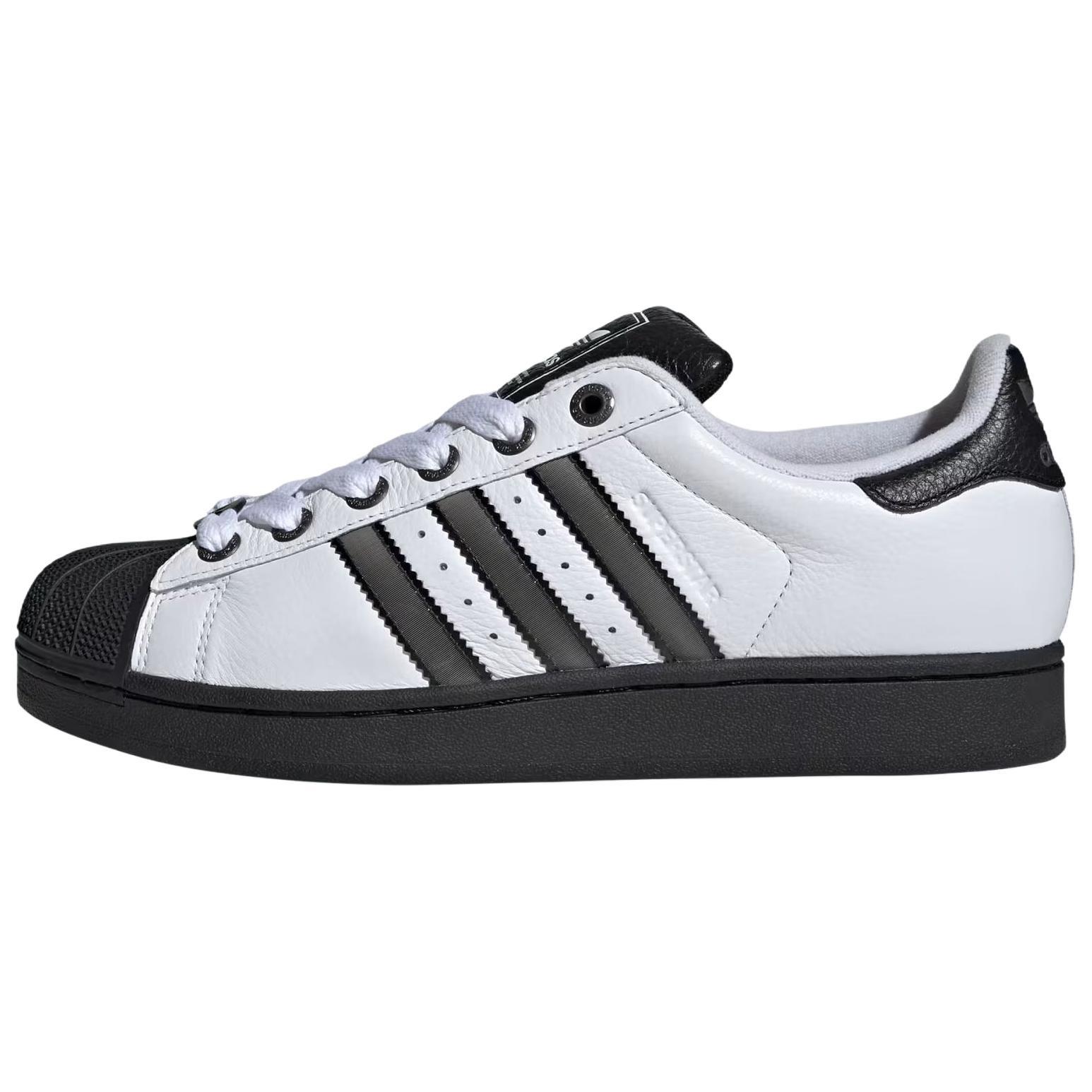 adidas Superstar II White Matte Silver Black Men s JQ3208 EU 44⅔
