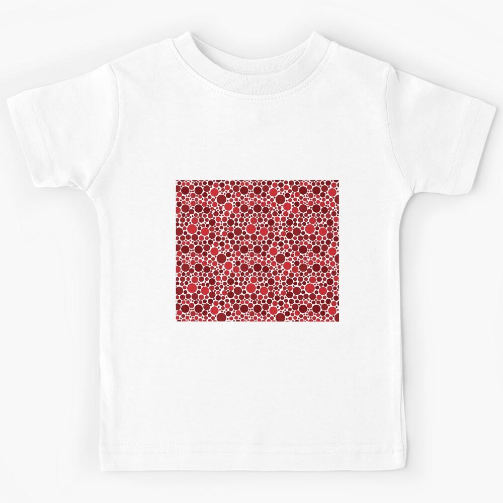 Red Points Kids T-Shirt 120
