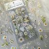 Nature Book Series Handbag Sticker Pack PVC Plant Flower Retro Material Paper Children's Handbag Sticker
