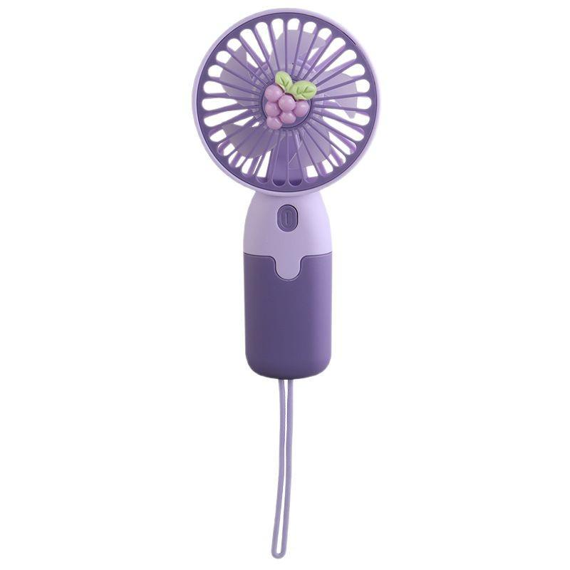 USB Rechargeable Mini Flower Handheld Fan for Girls – Portable Summer Gift