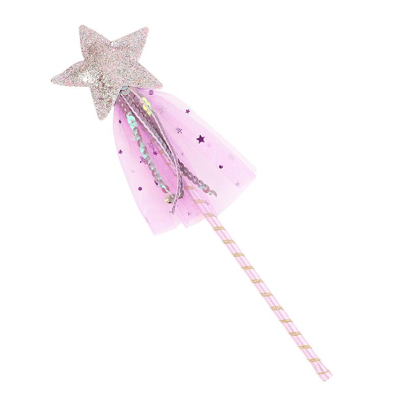 Children Beautiful Butterfly Angel Wings Girls Fairy Magic Wand Flower Fairy Performance Princess Birthday Party Dress Up Props