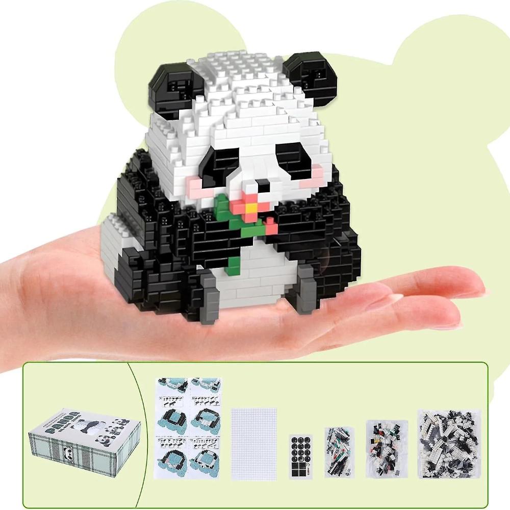 3 In1 Panda Building Blocks Building Toys Animal Bricks Building Blocks Figures Animal Toys 720 Pieces Panda