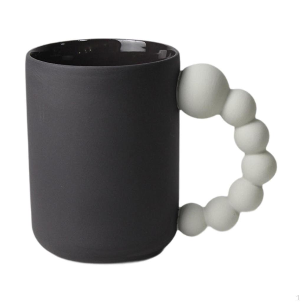 -Cup Drinks with Handle Milk Tea Water Cup for Café Birth Gifts