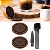 Tampa de Cápsula de Café Reutilizável Fácil de Limpar Silicone de Grau Alimentício Tampa de Cápsula Eco Silicone Para VertuoLine