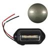 2Pcs 6 LED License Plate Lights Universal Car Truck RV Trailer Van Licenses Taillight Waterproof Rear Lamps Tools Accessories Back Up Lights 1