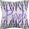 Pastoral Plants and Flowers Pillowcases Lavender Daisy Printed Linen Pillows Home Office