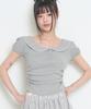 ILLIGO Petit Puff Collar Tee Melange