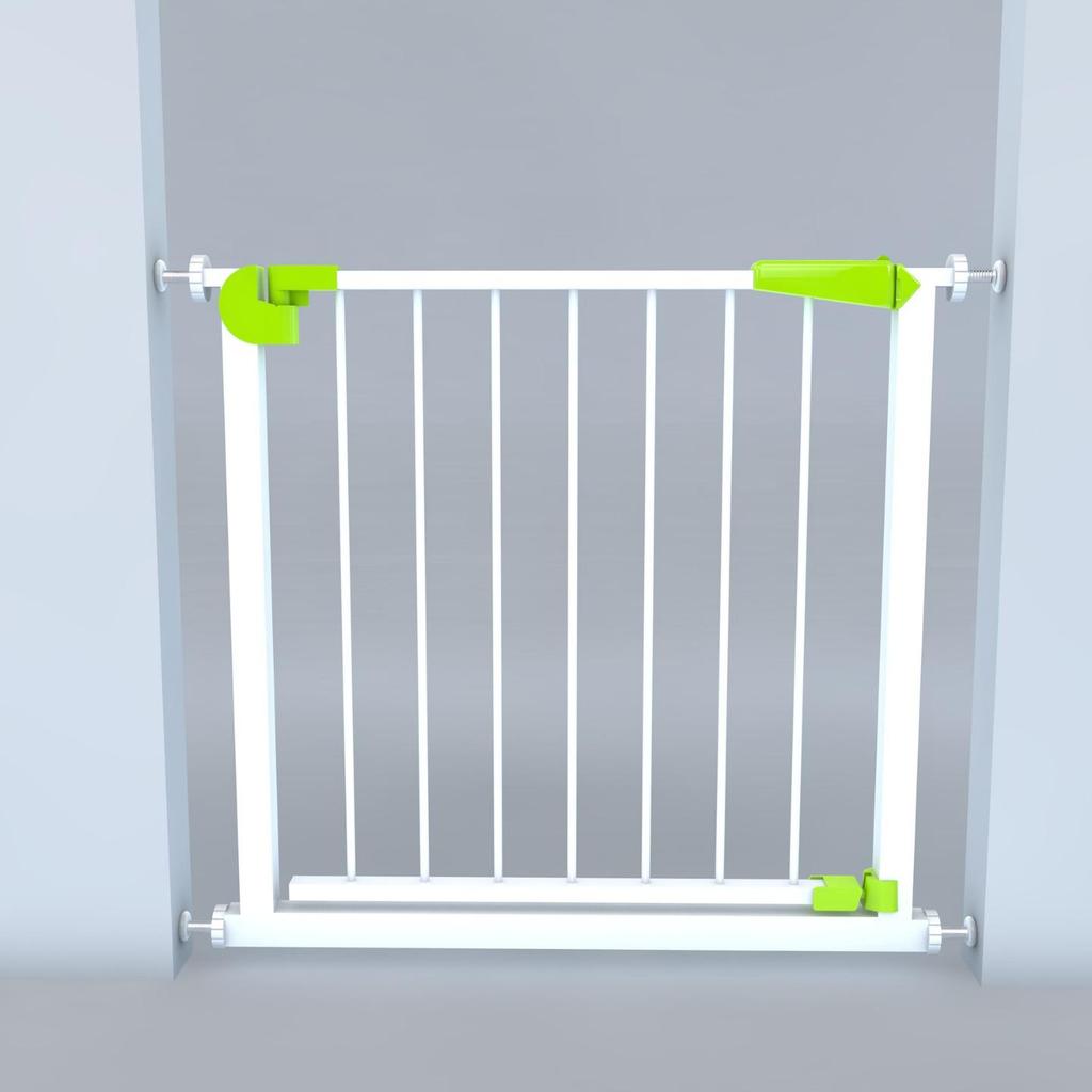 Child & Pet Safety Gate: No-Drill Stair & Door Guard Fence
