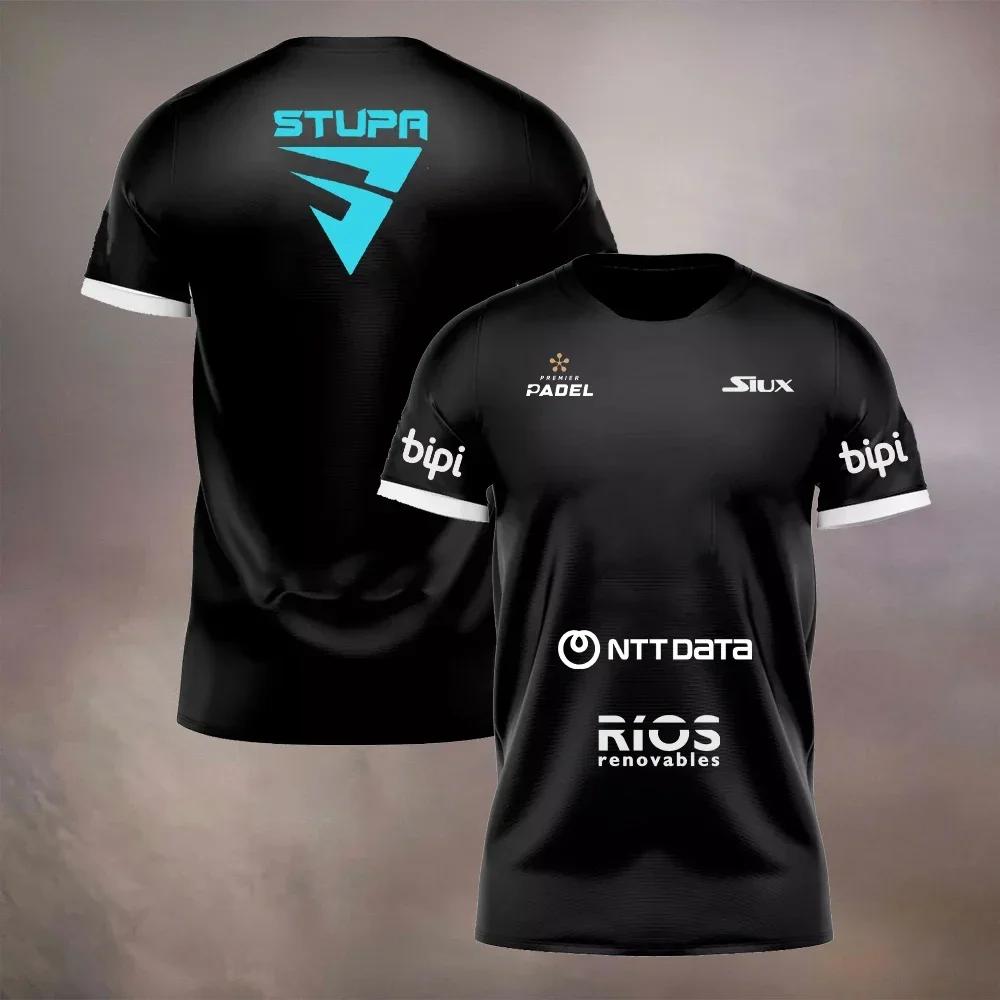 Sommer Herren 3D-Druck Rundhals T-Shirt Rennfahrer Kostüm