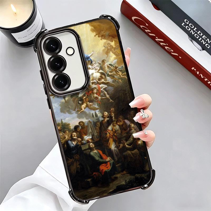 Renaissance Aesthetics Art Painting Soft Phone Case For Samsung A17 A27 A07 A37 A57 A16 A56 A15 A55 A14 A54 A13 A53 A26 A36 A25