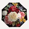 Floral Elegance: A Classic Bouquet Design for Your Home DecorUmbrella, Portable 3-Fold Compact Umbrella for Men & Women Gift