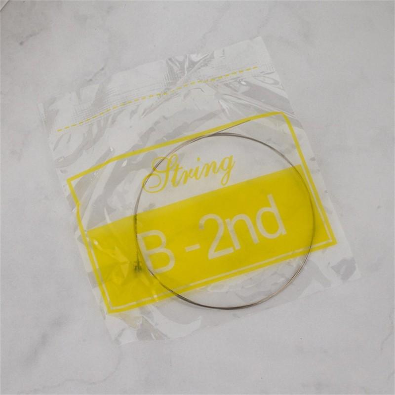 

Acoustic Guitar Strings E-1st B-2nd G-3rd D-4th A-5th E-6th Single String Stainless Steel Wire 2 strings
