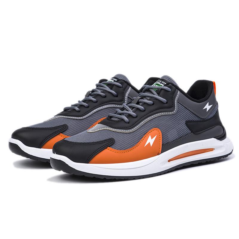 2023 Летняя мужская обувь с сеткой. Все модные повседневные кроссовки для бега. Удобная — фото 10