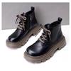 Women's Thick-soled Non-slip Short Leather Boots