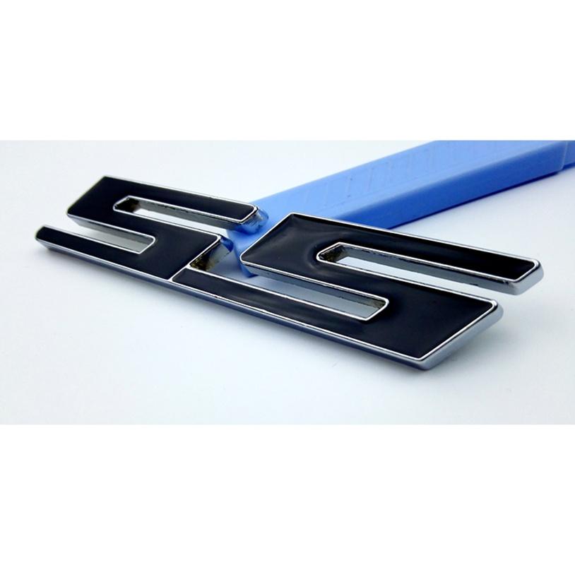 

Letter Grille Ss Fender Lid Trunk Emblem Badge For Chevy Camaro 20102015 Impala чёрный