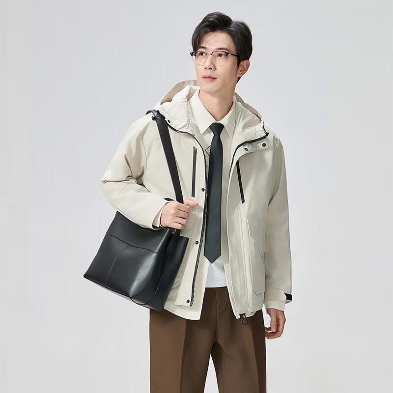 Fengmao Men s Spring Autumn Casual Hooded Outdoor Jacket XL