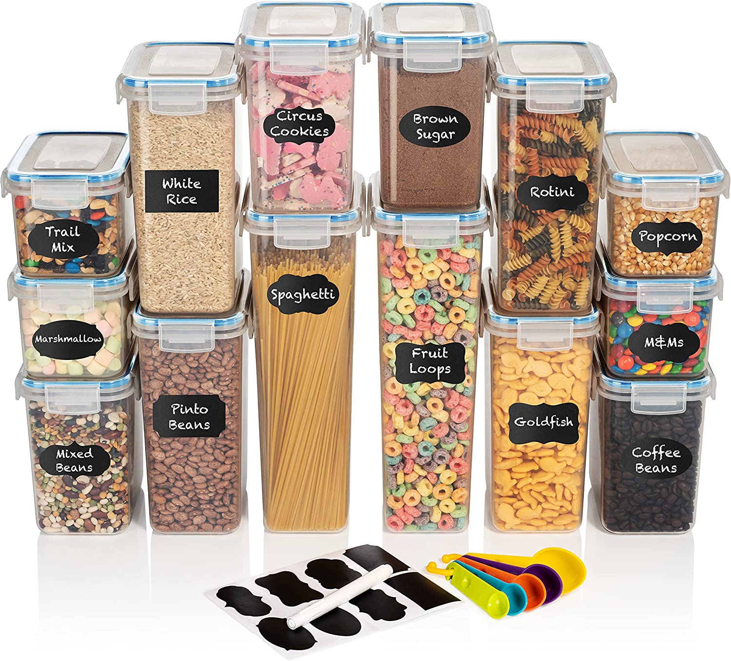 

Герметичный контейнер для хранения продуктов питания A синий