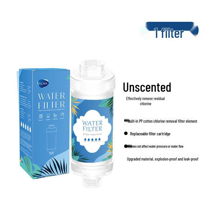 Shower Head with Replaceable PP Cotton Core for Dechlorination and Fragrance Enhancement