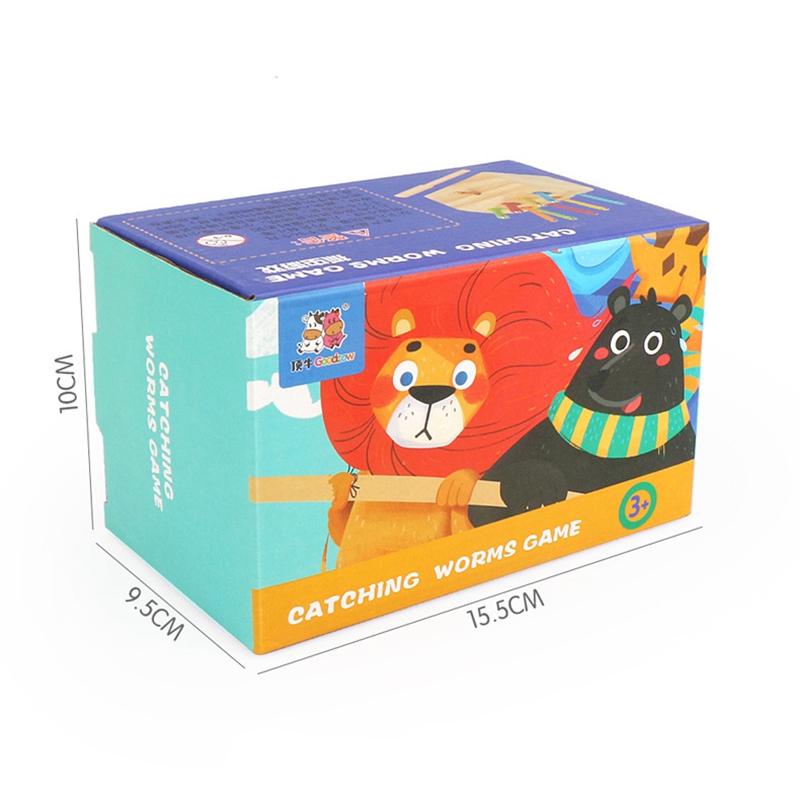 Montessori Baby Toys Children's Magnetic 1 Catching Insects 2 Fishing Toy Catching Insects Baby Games Puzzle Early Learning Toys