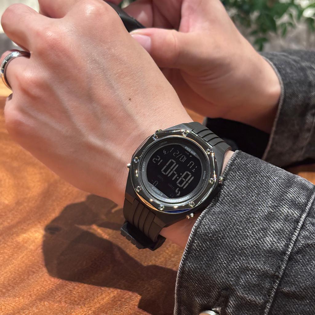 Stylish And Simple Single Display Watch Men'S Multi-Functional Outdoor High-Value Trendy Sports College Style Men'S Electronic Watch