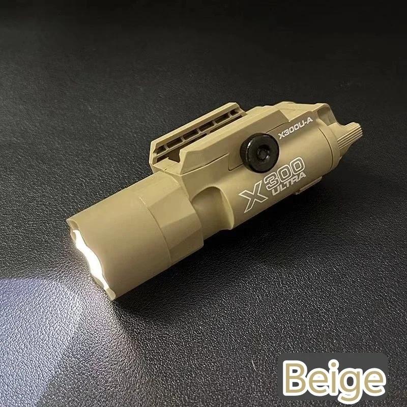 BEPAN TINSOL X300U-A Multi - Functional Tactical Light: Fits 20mm Rail, for Toy Airsoft Guns, Hunting, CS Matches & Wargames