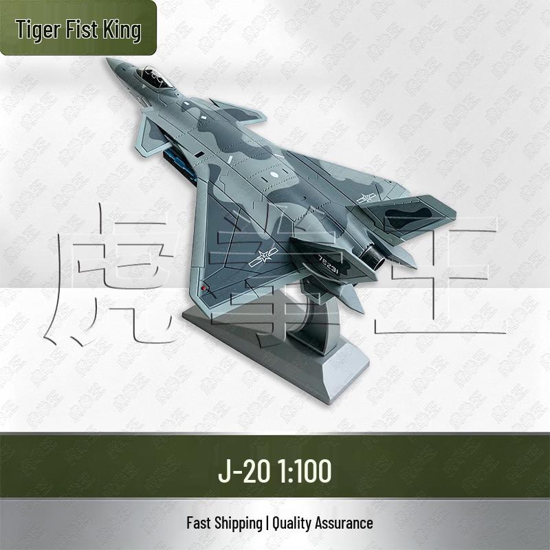 J-20 Fighter Jet Alloy Model