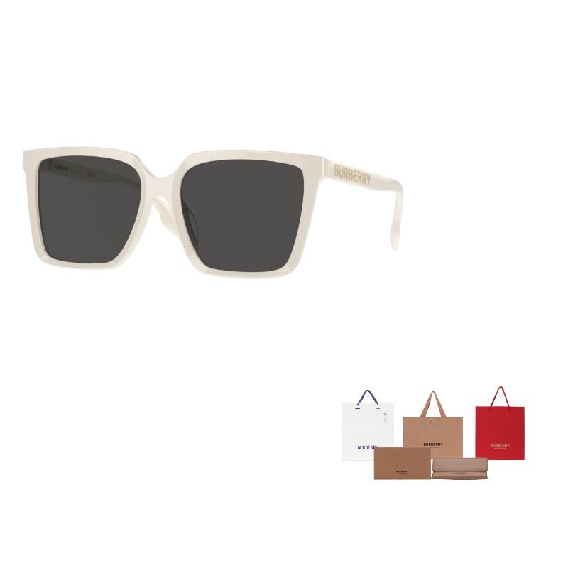 

Burberry Sunscreen Eye Protection Square Sunglasses Women’s White 57 белый