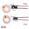 5V 1A/2A power supply wireless charger transmitter receiver terminal circuit board module for DIY phone