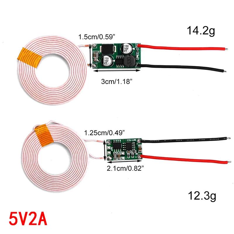 5V 1A/2A power supply wireless charger transmitter receiver terminal circuit board module for DIY phone