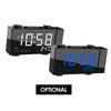 6 Inch Digital FM Projection Radio Alarm Clock 4 Brightness Adjustment 3 Time Displays Dual Alarm
