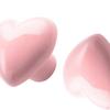 2 Ceramic Pieces Cabinet Drawer Pumps Door Pimples And Handles for Cupboard Children