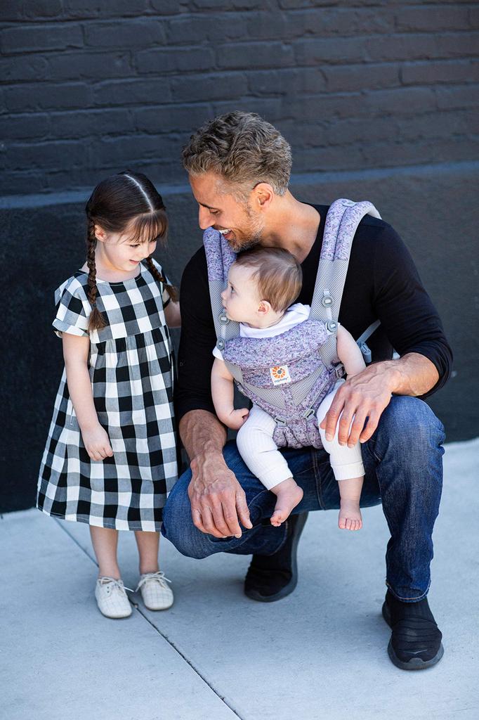 Ergobaby ERGO Baby Ergobaby Mesh Baby Carrier for Back Carrying and Forward Carrying Genuine Product Baby Carrier Fits Growth Omni 360 Cool Digital