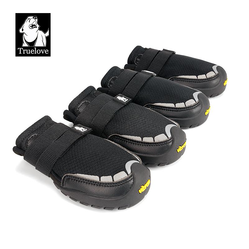 Truelove Pet Shoes Vibram Sole Reflective Durable Anti-slip Soft Mesh Nylon Comfortable Outdoor NEW 2/4pcs Training TLS4862