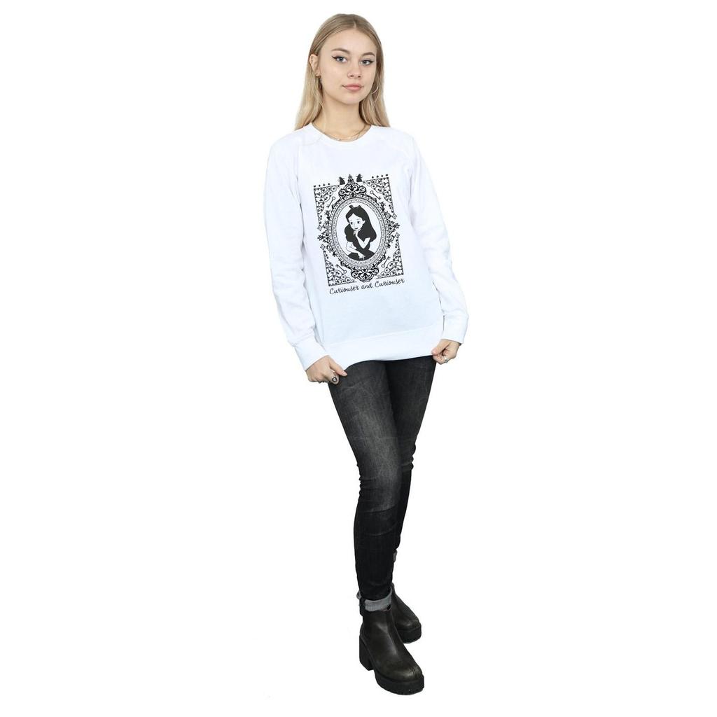 Disney Womens/Ladies Alice In Wonderland Frame Sweatshirt