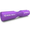 Advanced Squat Pad, Barbell Pad for Squats, Lunges, and Hip Thrusts, with Neck and Shoulder Support (Purple)