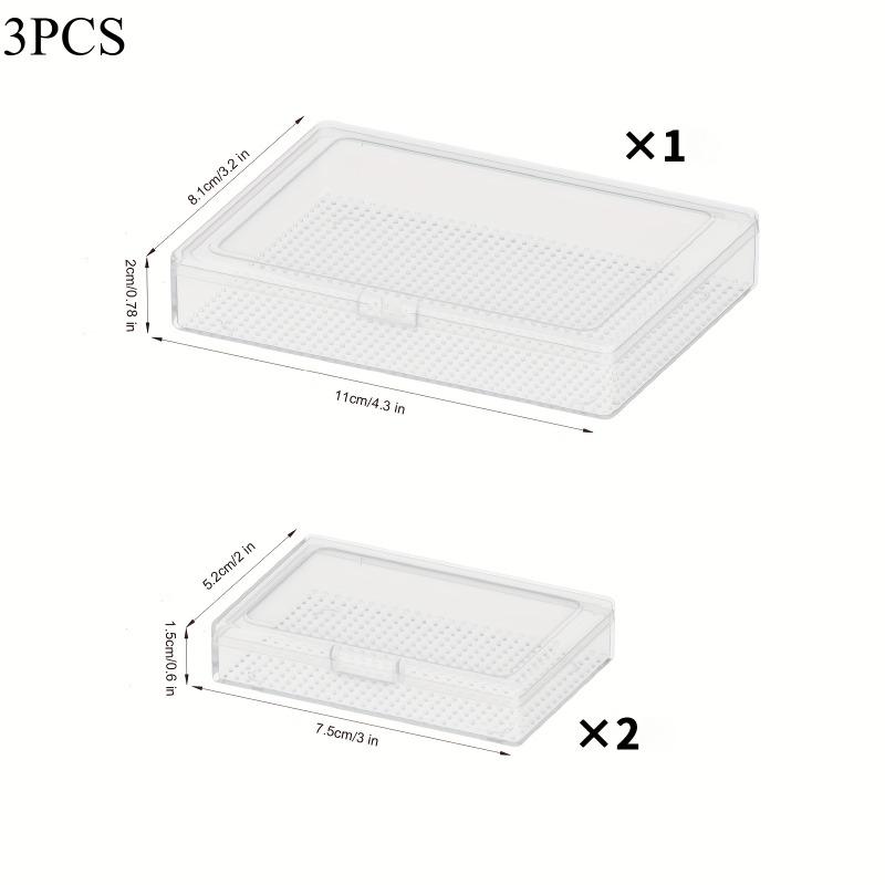 

3 шт. Диск для алмазной живописи 2-в-1 Контейнер для хранения и организации алмазной живописи, Модернизированная выпуклая нижняя часть для повышения эффективности производства 3PCS