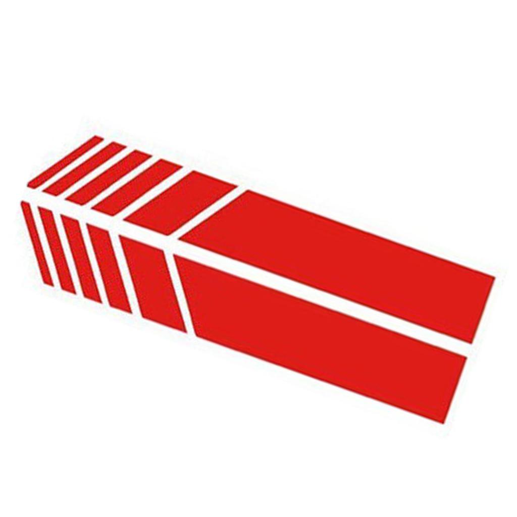 2 st Bakspegelklistermärken för bil Säkerhet Enkla Reflekterande klistermärken för bil för Dörrskydd Fönster