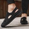 Fashion Summer Breathable Casual Shoes Lightweight Non-slip Beach Hollow Out Sandals Man Platform Sandals Trendy Designer Men Sandals