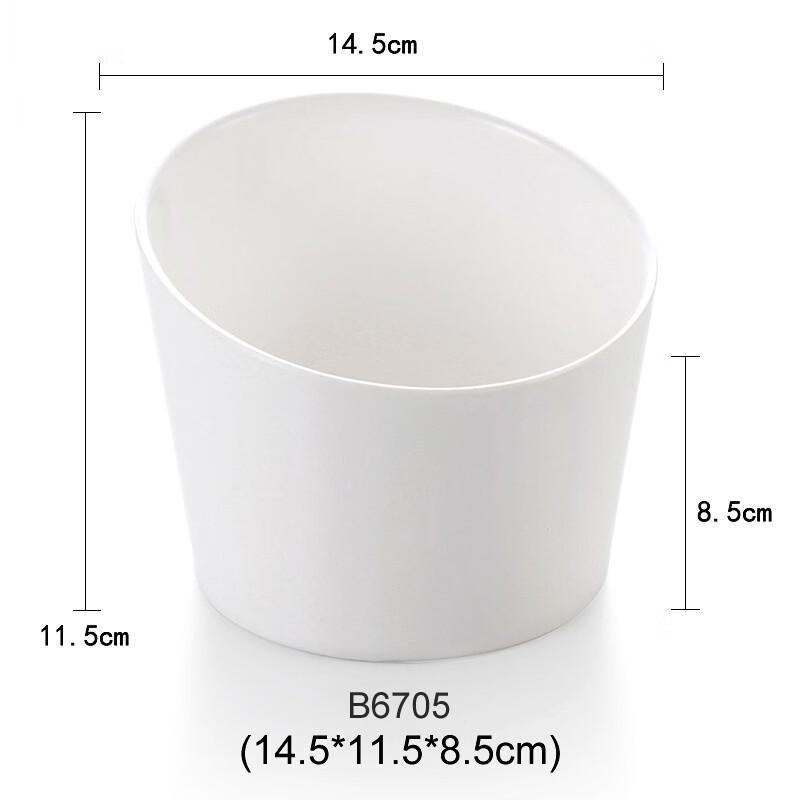 Cartoon Melamine Slanted Serving Bowl
