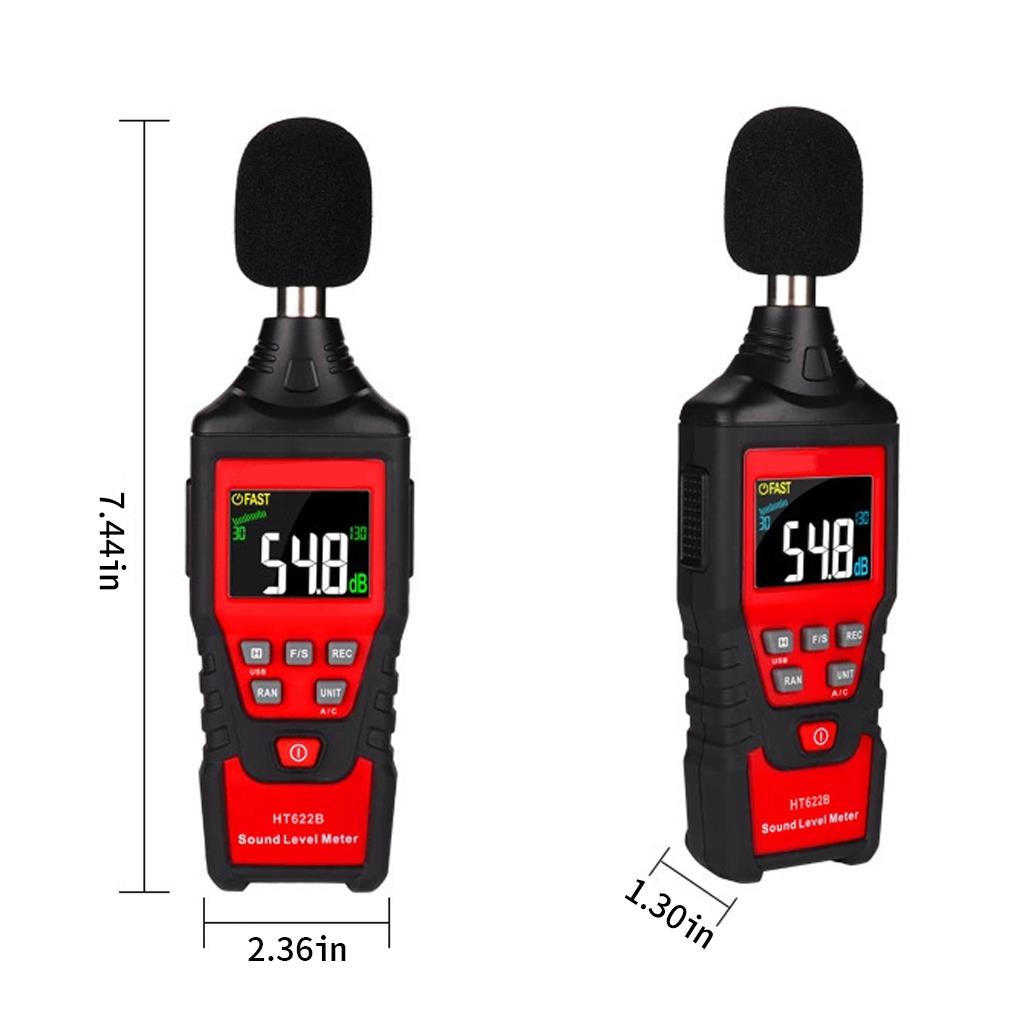 Sound Level Meter Handheld Meters Logger Detector Measurement Industrial