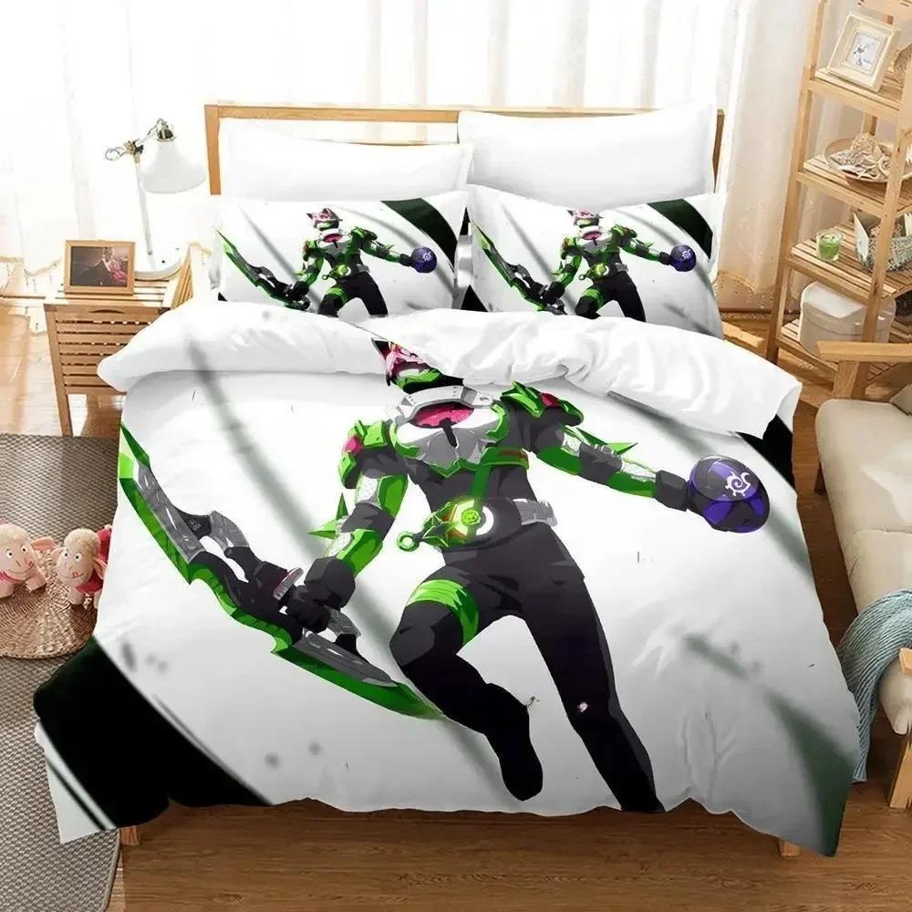 Kamen Rider Geats Bedding Set For Bedroom Soft Modern Bedspreads Comefortable Kids Duvet Cover Quilt Cover And Pillowcase