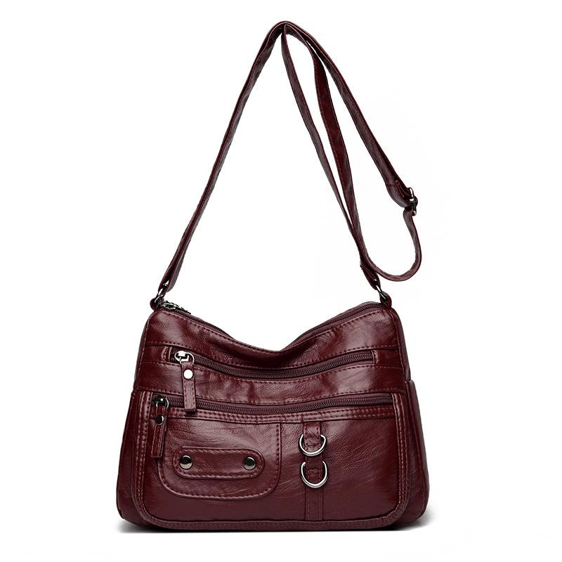 Large Capacity Women's Fashionable Tote Bag European and American Simple Women's Bag Spring Crossbody Bag Shoulder Bag