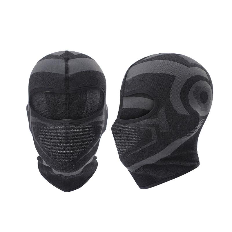Skull Mask Motorcycle Bicycle Riding Outdoor Windproof Full Face Non-Slip 100% Cotton Skeleton Protective Mask Colored Goggle