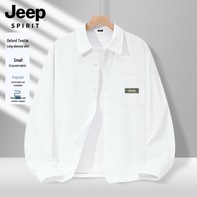 

Мужская повседневная рубашка Oxford с длинным рукавом JEEP SPIRIT 2XL