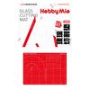 Doyusha Large Glass Cutting Mat, Red, Hobby Tool