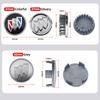 For Buick Excelle XT GT Envision Verano Regal LaCrosse Encore enclave 4pcs Car Wheel Center Hub Caps Cover Emblem Accessories