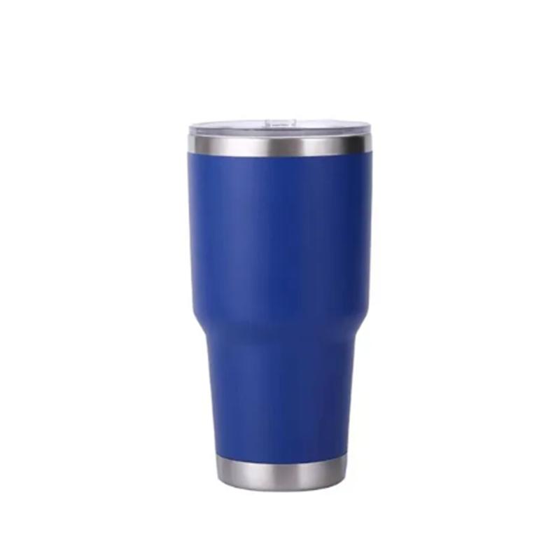 With Logo  30oz Wine Tumblers Cups with Seal Lids 304 Stainless Steel Large Capacity Tumbler Vacuum Insulated Travel Coffee Mugs