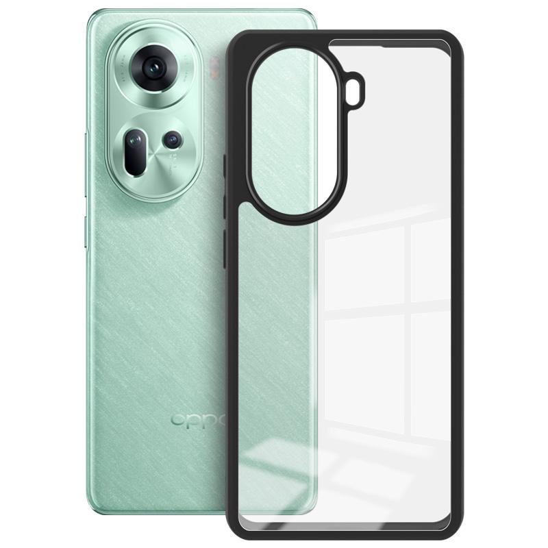 IMAK UX-9A Series for Oppo Reno11 5G (Global) Cell Phone Cases TPU + PC Anti-scratch Cover A