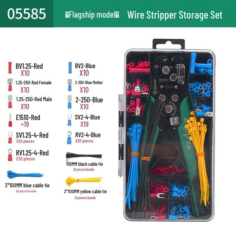 SATA Electrician's Automatic Multifunctional Wire Stripper and Crimper