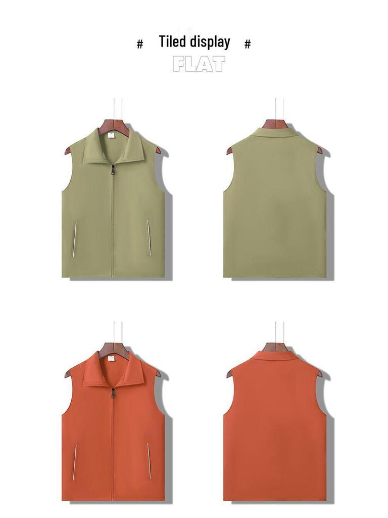 Customized Volunteer & Guide Vests with Logo for Supermarkets & Storage Activities